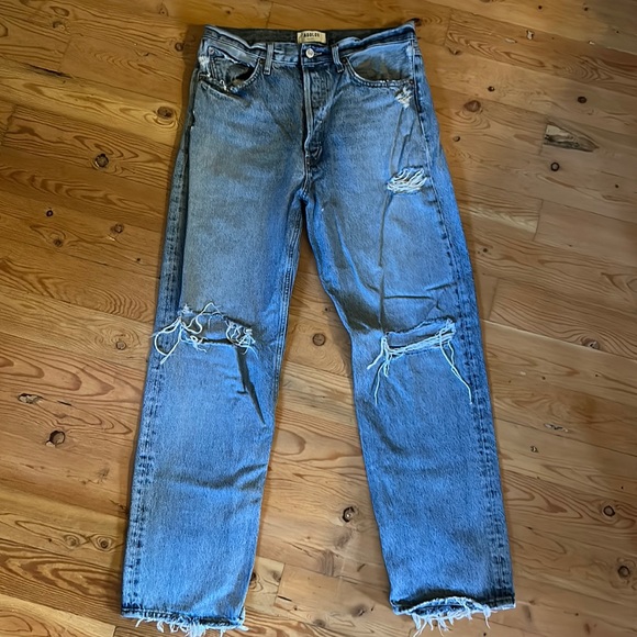Agolde 90's Jeans mid rise boyfriend fit size 28 - Picture 1 of 2